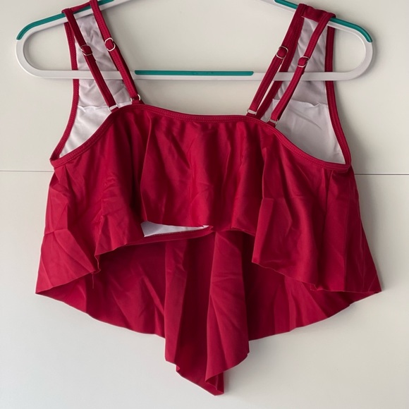 Womens One Piece Swimsuit Swimwear Bathing Suits Red SEXY Swimsuits, Sz XL-XXL - Picture 4 of 5